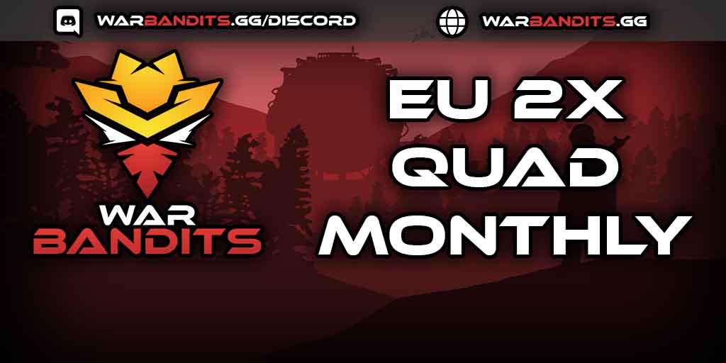 WARBANDITS.GG EU 2X Monthly |Solo/Duo/Trio/Quad|No BP Wipes|