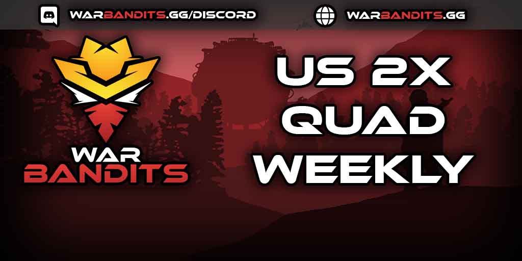 WARBANDITS.GG 2X Weekly |Solo/Duo/Trio/Quad|Shared BPs| Just Wi